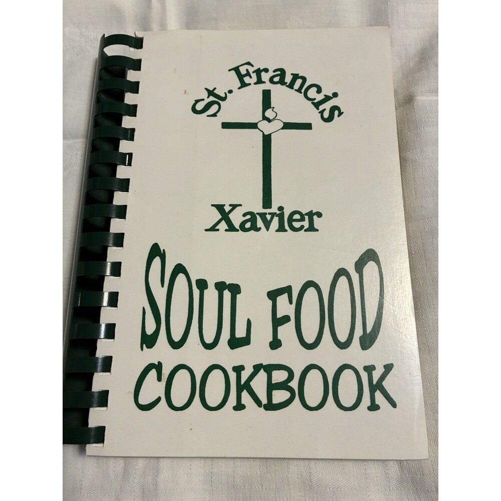 Vtg St Francis Xavier Church School Soul Food Cookbook Grand Rapids Michigan MI